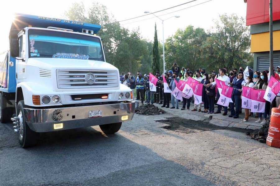 Comenzó Eduardo Rivera segunda etapa de mantenimiento vial