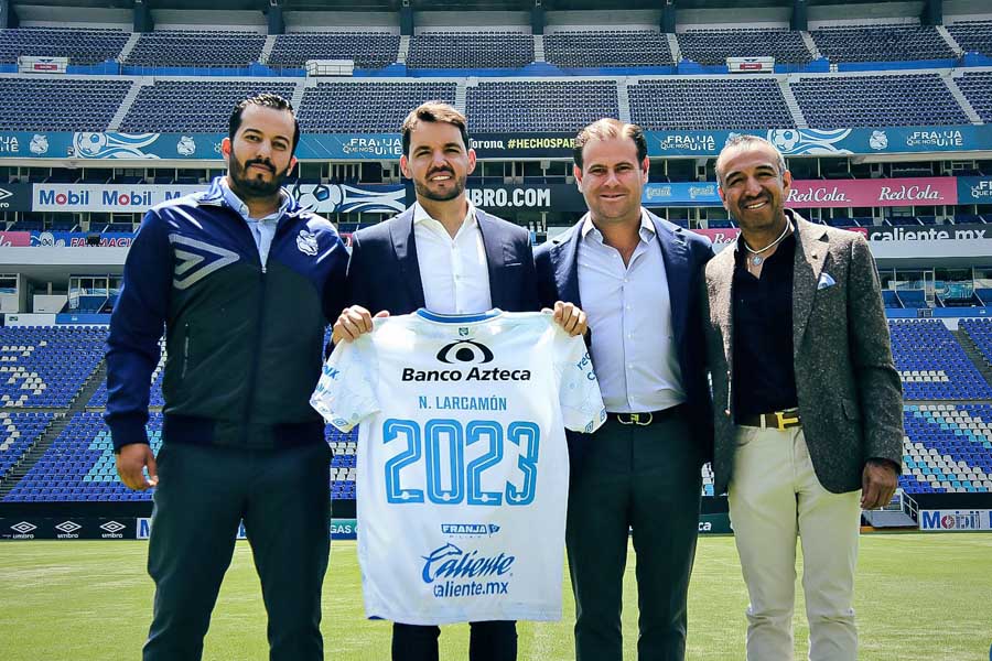 Nicolás Larcamón dejó la Dirección Técnica del Club Puebla