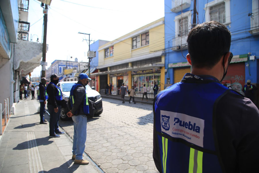 Quitó Ayuntamiento de Puebla a ambulantes de la zona de mariscos