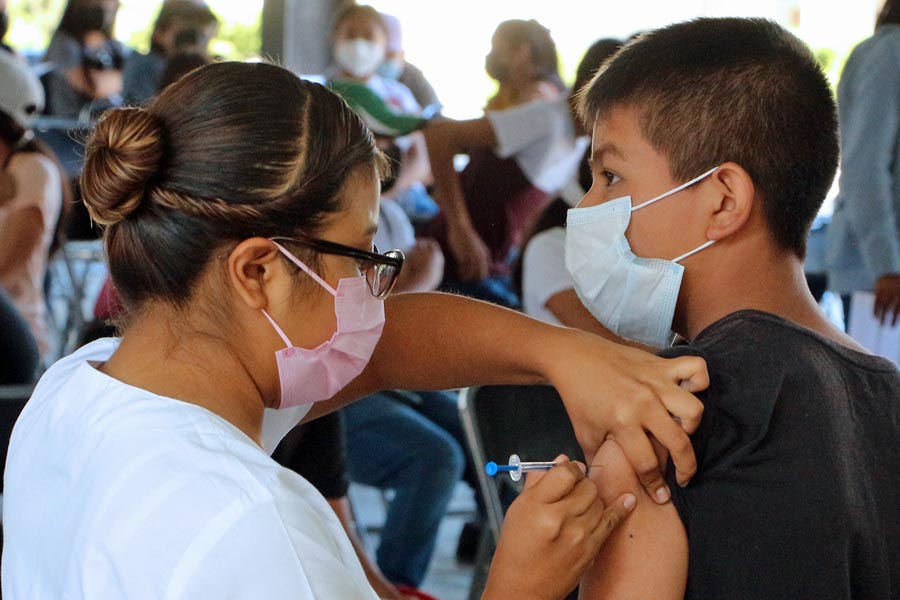 Anuncian vacuna contra Covid-19 a menores de 12 a 14 años en 107 municipios