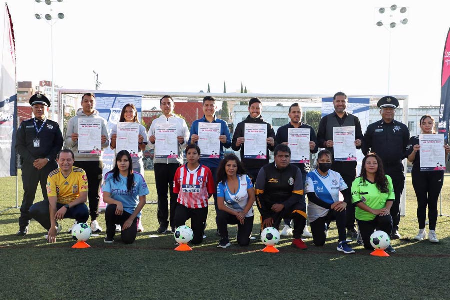 Realizará Ayuntamiento de Puebla el Torneo de Barrios de Fútbol