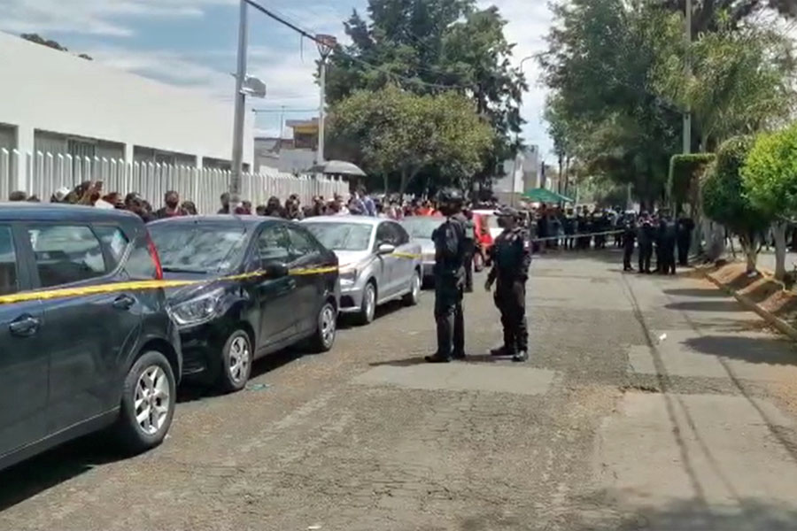 Cuatro heridos dejó balacera en fila de vacunación de Covid-19