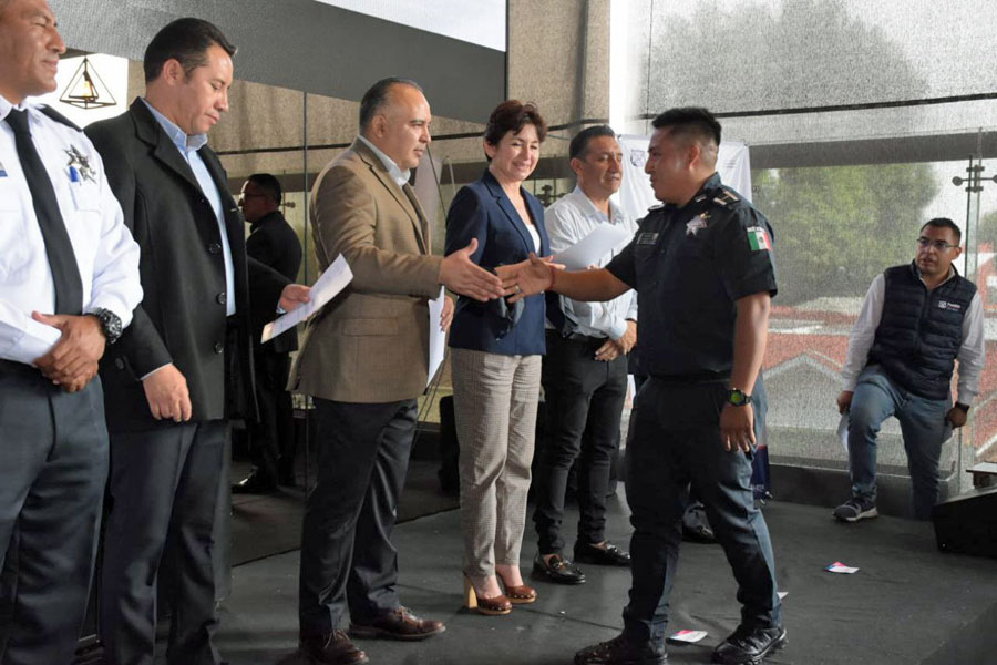 Reconoció CANIRAC a policías municipales de Puebla