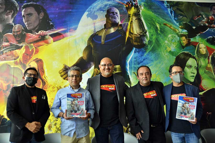 Anuncian la Feria Internacional de Cómics, “Ficómics BUAP 2022”