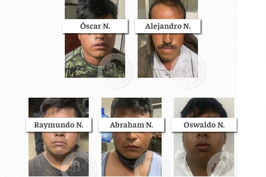 Entre los 5 detenidos en Huauchinango esta quien prendió fuego a Daniel Picazo