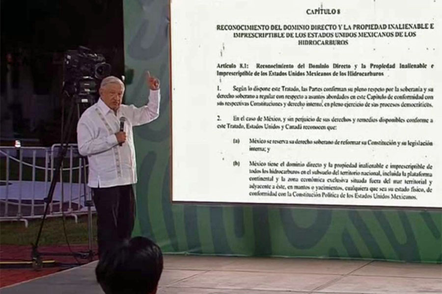 No estamos incumpliendo ningún compromiso del T-MEC: López Obrador