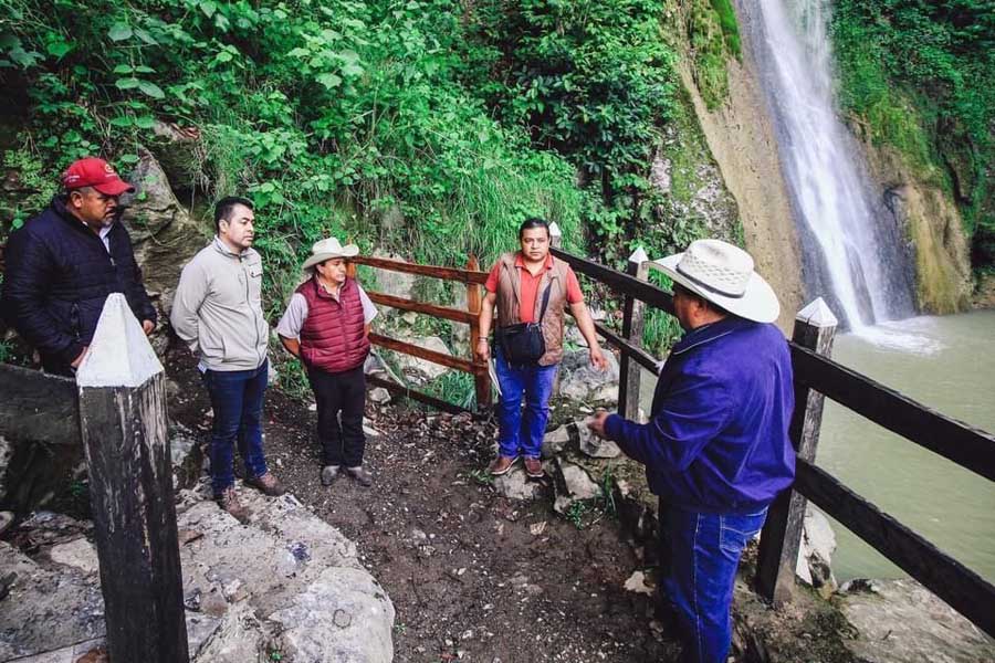 Reabren cascadas de Aconco en Tetela de Ocampo