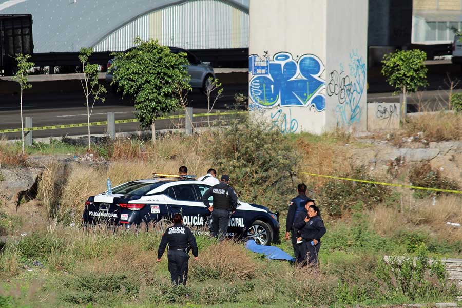 Dejaron embolsado a un costado de la Puebla-México