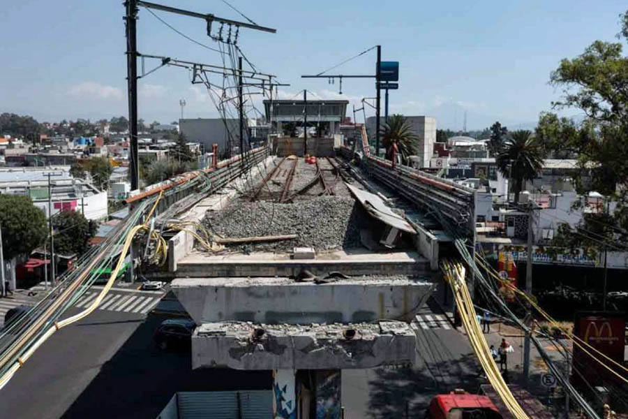 Vinculan a proceso a 8 exfuncionarios por colapso de Línea 12 del Metro