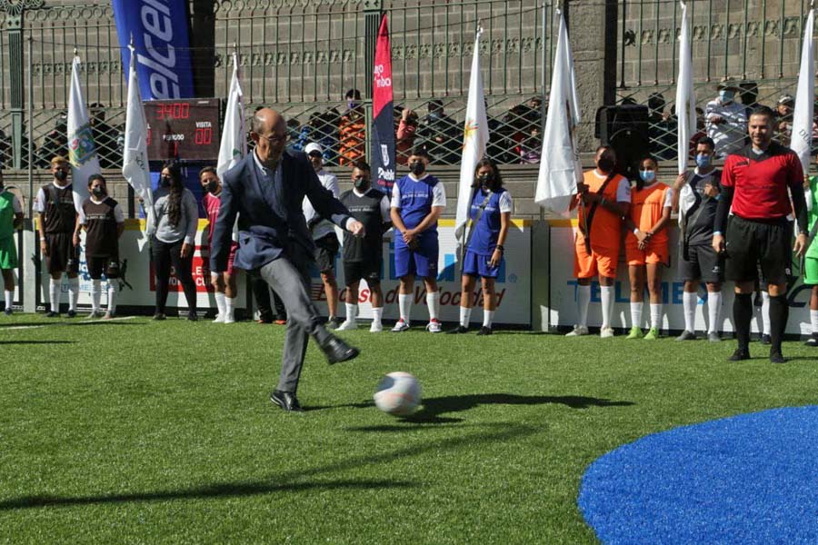 Inició el torneo “De la Calle a la Cancha” en Puebla capital