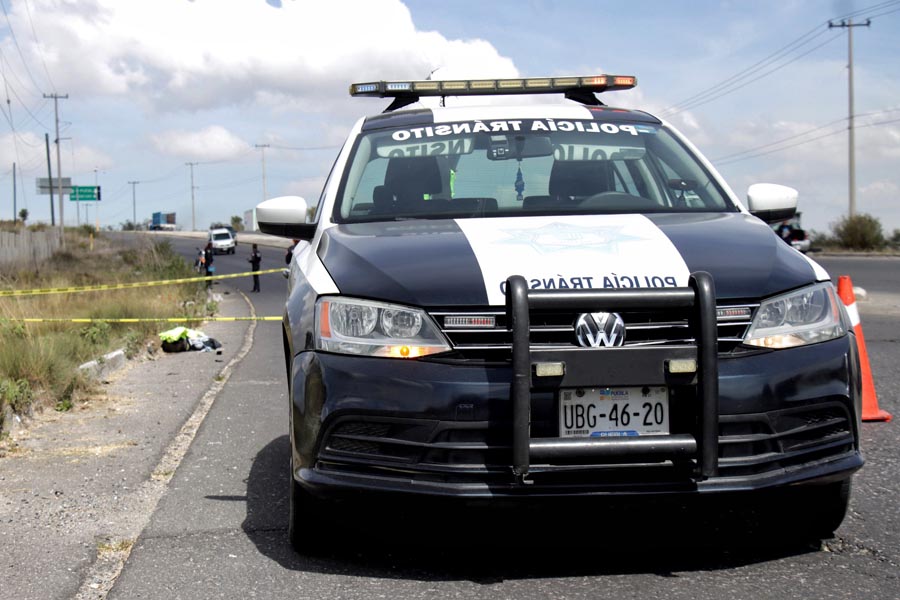 Un hombre murió arrollado en la carretera federal a Tehuacán