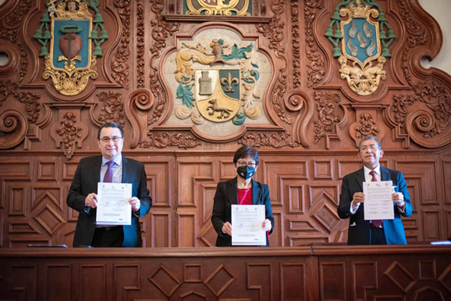 Firmaron convenio BUAP y Escuela Federal de Formación Judicial del Consejo de la Judicatura Federal