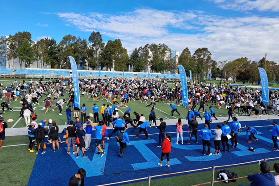 Casi mil 600 estudiantes de la BUAP asistieron a los campos de pruebas