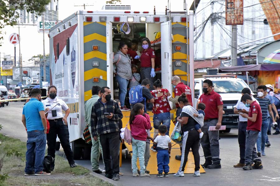 Múltiple choque dejó 25 lesionados en inmediaciones de la CAPU