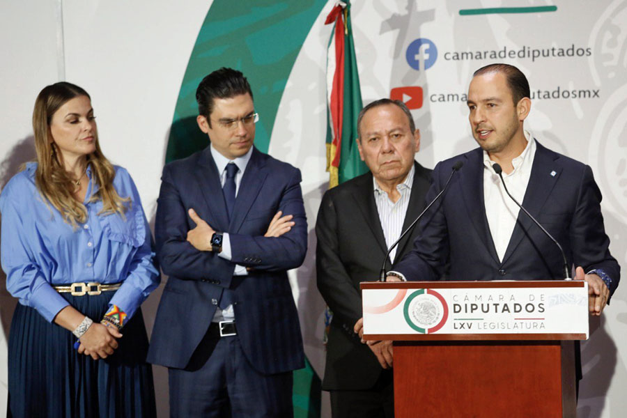 Suspenden temporalmente PAN y PRD alianza con el PRI, Va por México