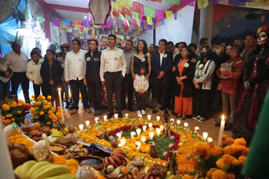 Se inaugura el segundo corredor metropolitano de ofrendas