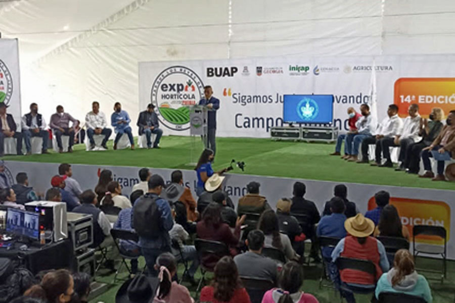 Inicia en Los Reyes de Juárez la Expo Hortícola Puebla BUAP 2022