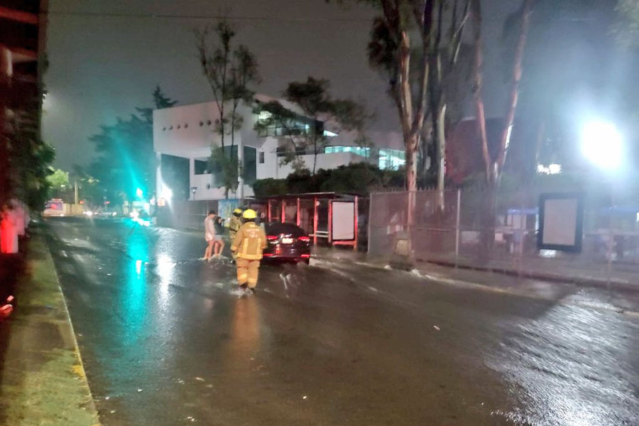 Protección civil de Puebla atendió reportes por lluvia registrada la noche de este domingo