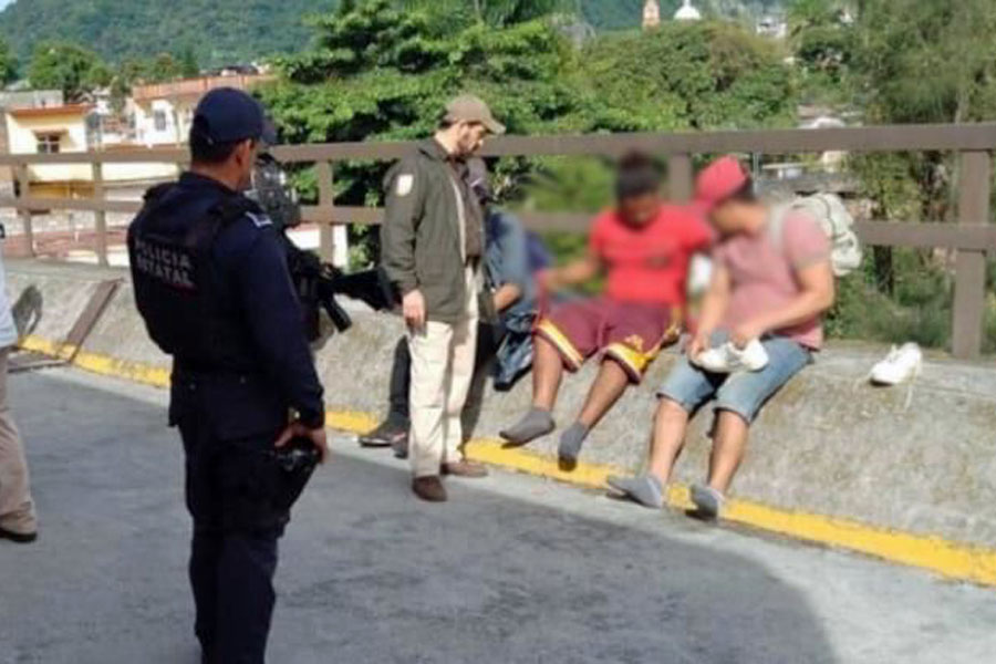 Rescató SSP a 73 migrantes en ocho municipios