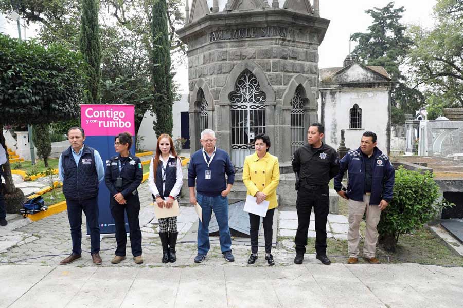 Alista Ayuntamiento de Puebla operativo “Día de Muertos 2022”