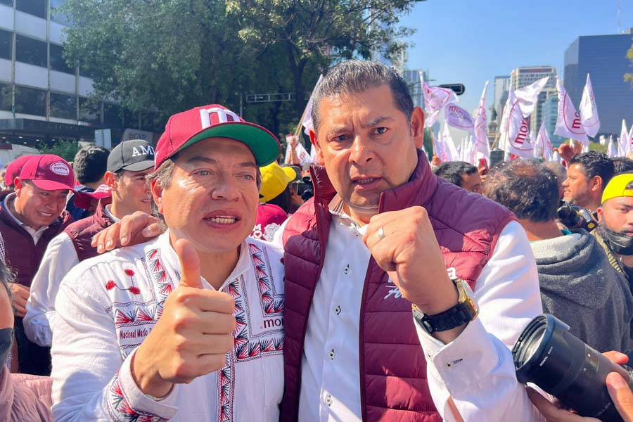 El pueblo, la fuerza de López Obrador remarca Armenta