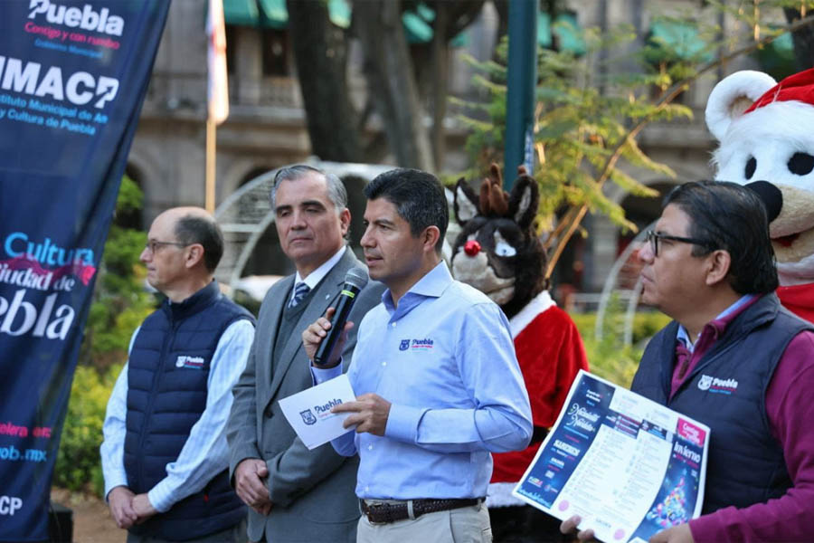 Presenta Ayuntamiento de Puebla actividades culturales para la época navideña