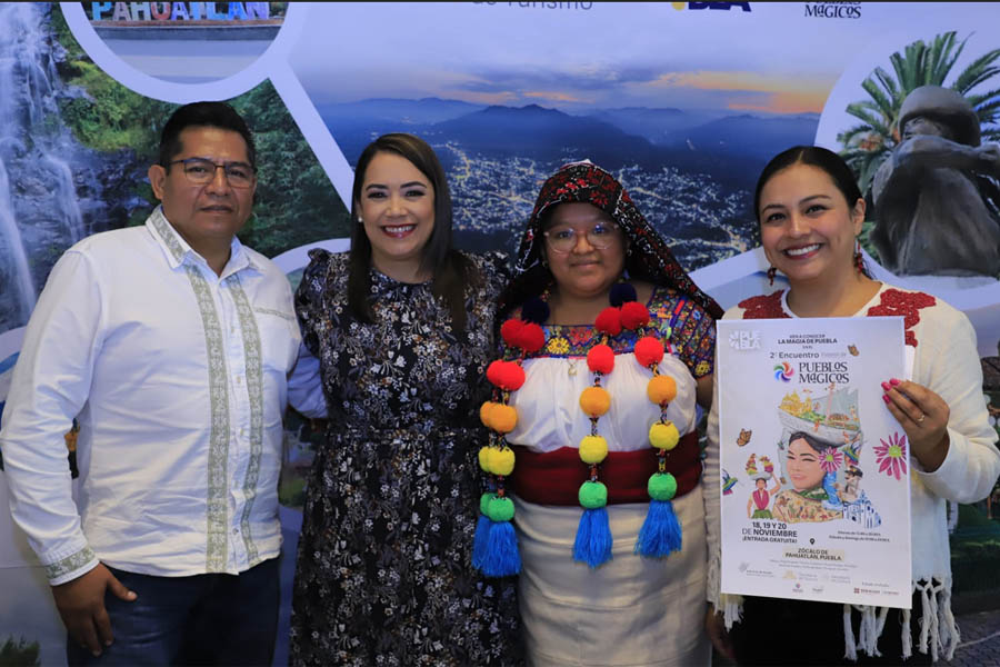 Invita Turismo al Encuentro Estatal de Pueblos Mágicos en Pahuatlán