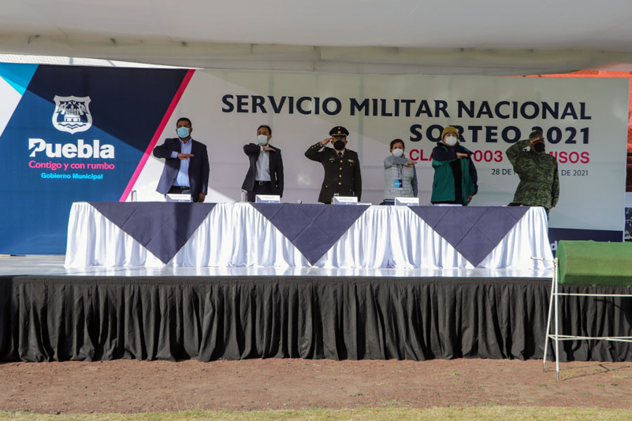 Llegó el momento para la clase 2004 de participar en el sorteo para el servicio militar en Puebla