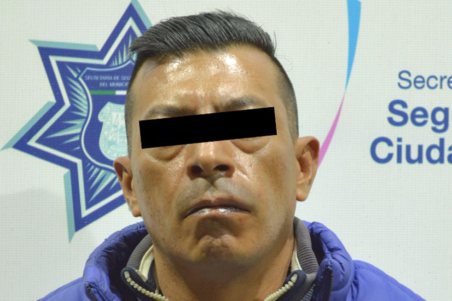 El líder de “los Robin Hood”, es detenido por la policía municipal de Puebla