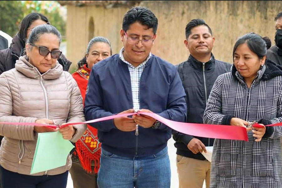 "En menos de dos años Zautla ya es diferente, caminamos hacia la modernidad con paso firme": Marco Alejo