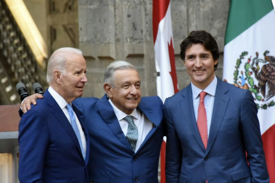 Joe Biden, Justin Trudeau y López Obrador exponen los acuerdos de la reunión trilateral