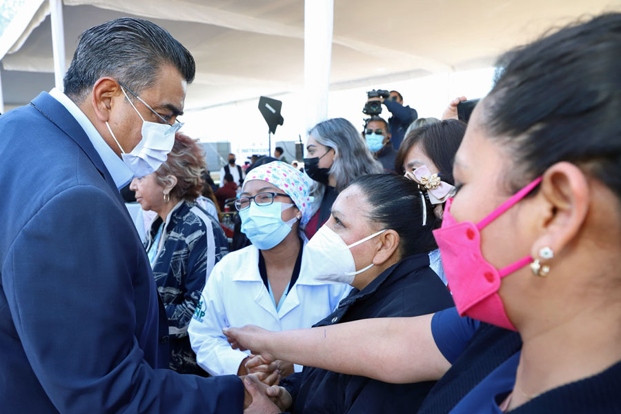 Inicia Céspedes Peregrina construcción de Unidades de Oncología y Cardiología en HNP, impulsadas por MBH