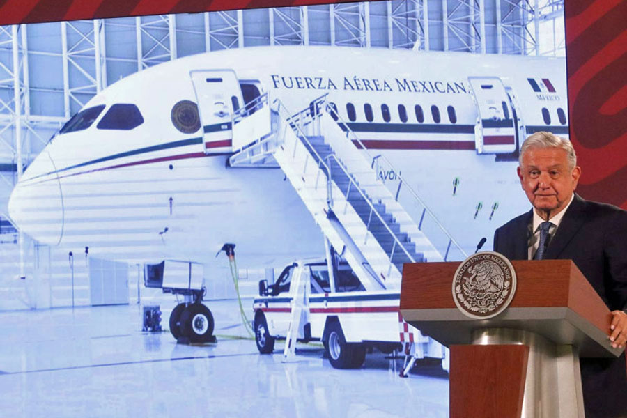 López Obrador ofreció 'trueque' a Biden por avión presidencial