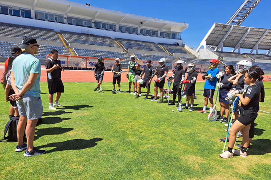 Lacrosse, nueva disciplina deportiva en la BUAP