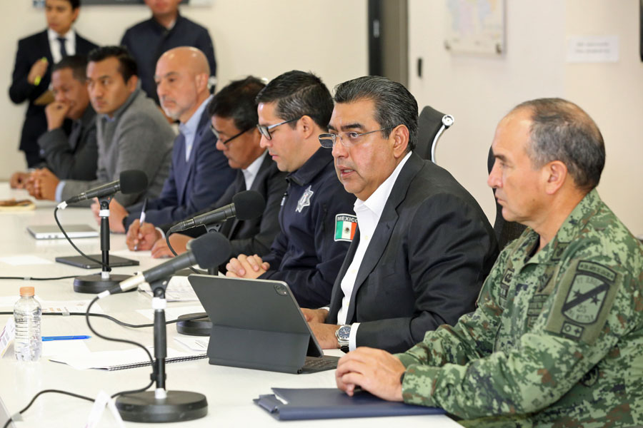 Con Plan “paz, seguridad y justicia”, gobierno de Puebla fortalece combate a la delincuencia