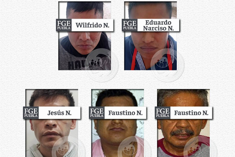 Vinculados a proceso quienes fueron detenidos en cateos de Hueytamalco