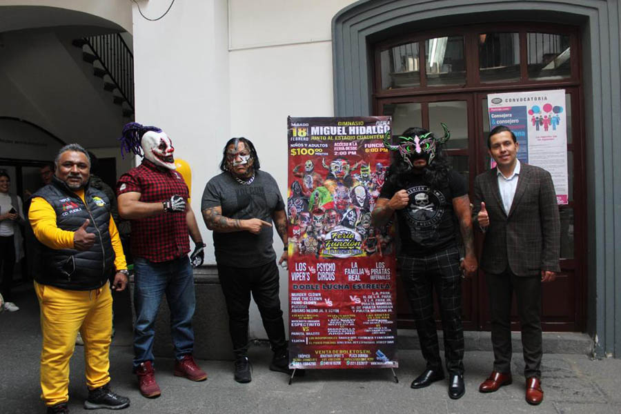 Ayuntamiento de Puebla invita a la "Feria Función de la Lucha Libre"