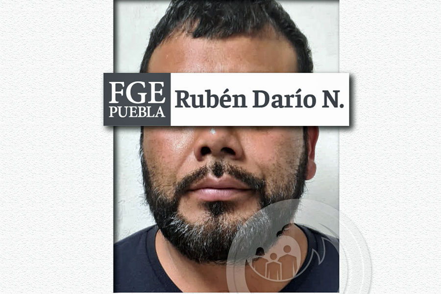 La Fiscalía General del Estado aprehendió y obtuvo la posterior vinculación a proceso de Rubén Darío N. alias “El Oaxaco”, por el delito de violación agravada.