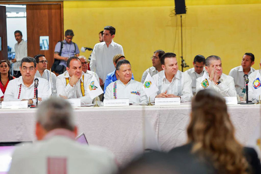 El mandatario estatal destacó que Puebla trabaja para hacerle frente al cambio climático con políticas públicas integrales y específicas.