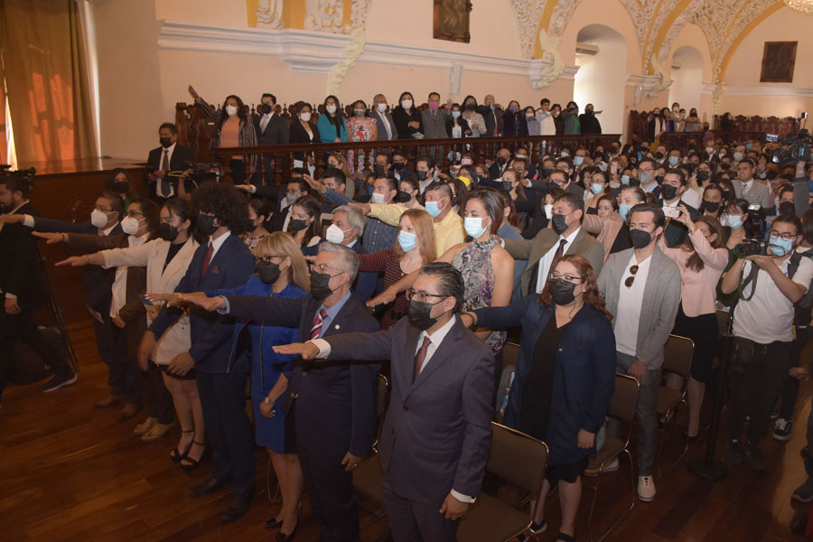 Rinden protesta los miembros del H. Consejo Universitario, periodo 2023-2025