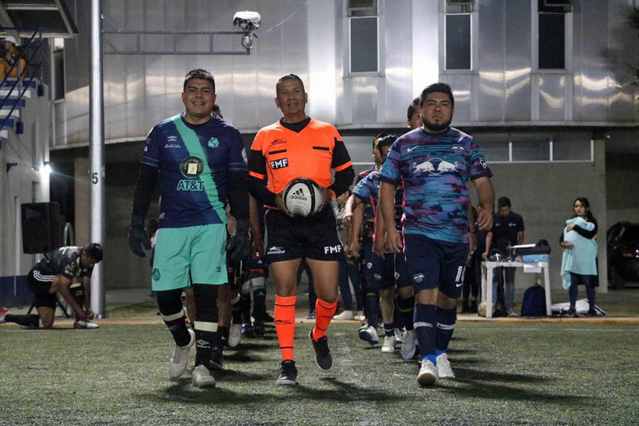 Inicia torneo interdependencias de fut7 en el municipio de Puebla