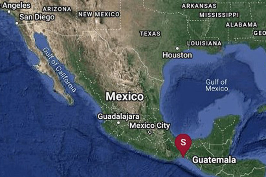 Se registra sismo de magnitud 5.8 en Oaxaca