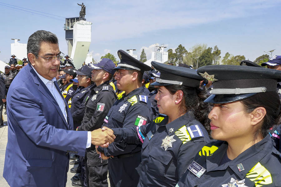 Implementa gobierno de Sergio Salomón operativo "Feria Puebla Segura 2023"