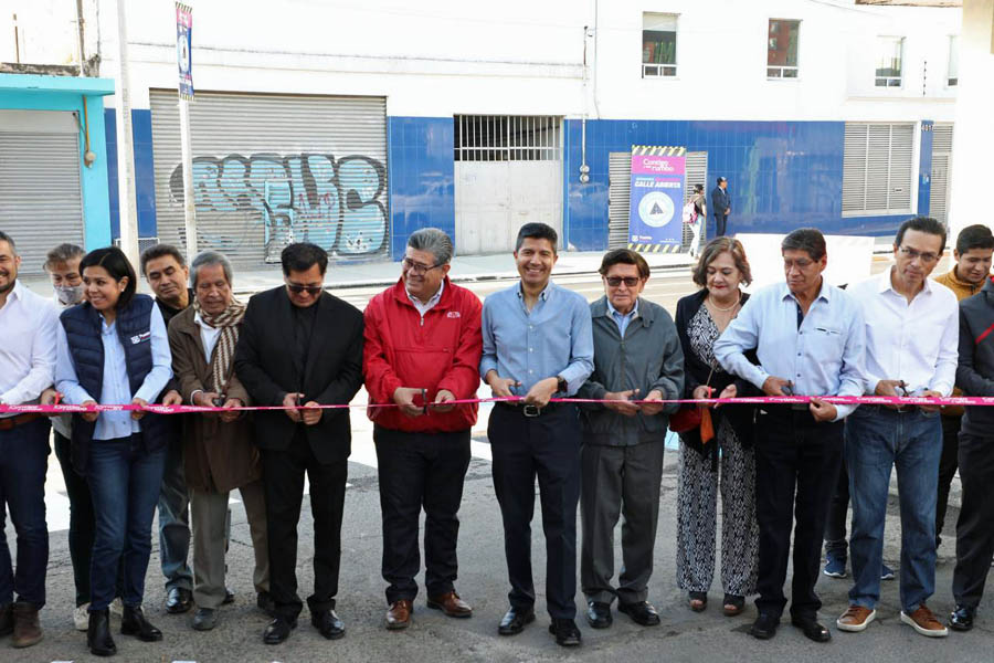 Ayuntamiento de Puebla entrega la avenida 14 oriente