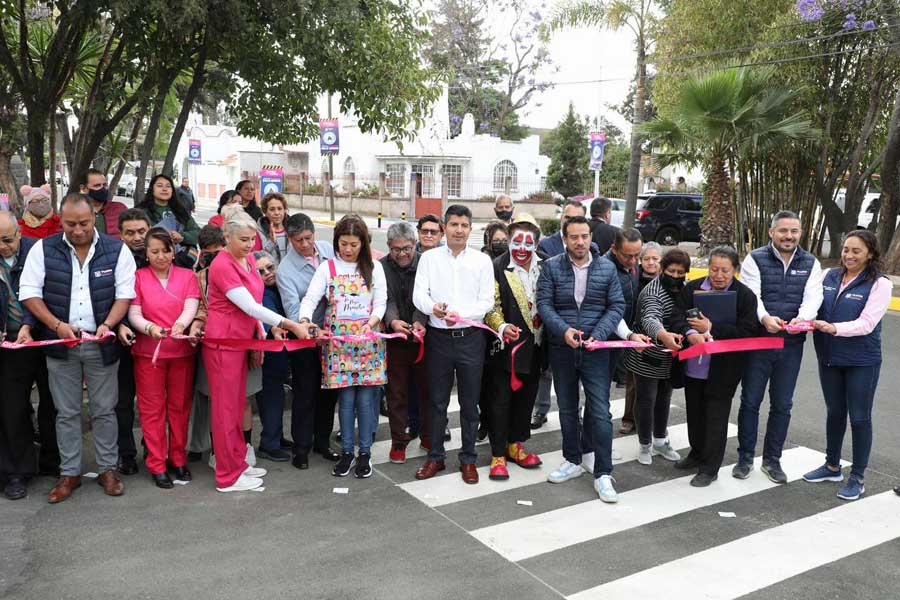 Ayuntamiento de Puebla inaugura la 18 oriente tras su rehabilitación integral