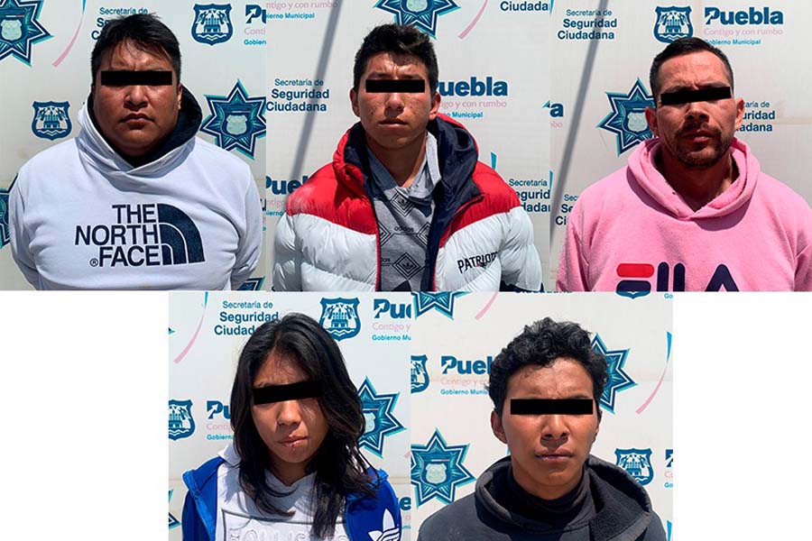 La SSC de Puebla debilita a la banda de “Los Chihuahua”, dedicada al robo a transporte de carga