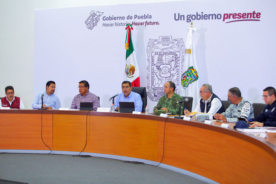 Por actividad del volcán Popocatépetl suspenden clases presenciales en 40 municipios poblanos