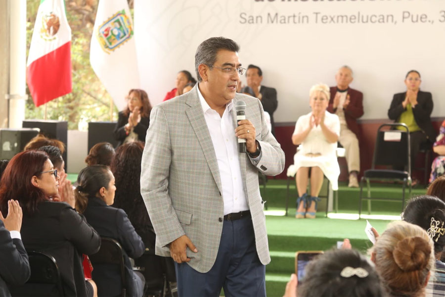 Trabaja gobierno de Sergio Salomón para acelerar el desarrollo de Puebla