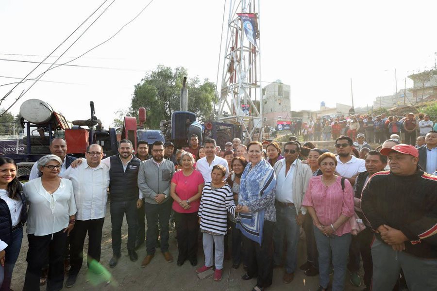 Avanza obra para llevar agua potable en san jerónimo caleras