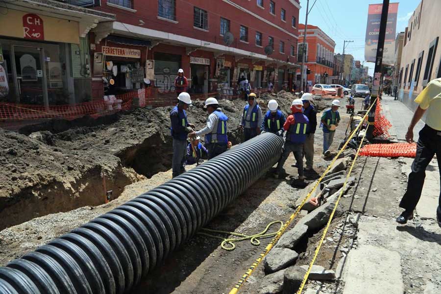 Avanza rehabilitación integral en las calles del centro histórico